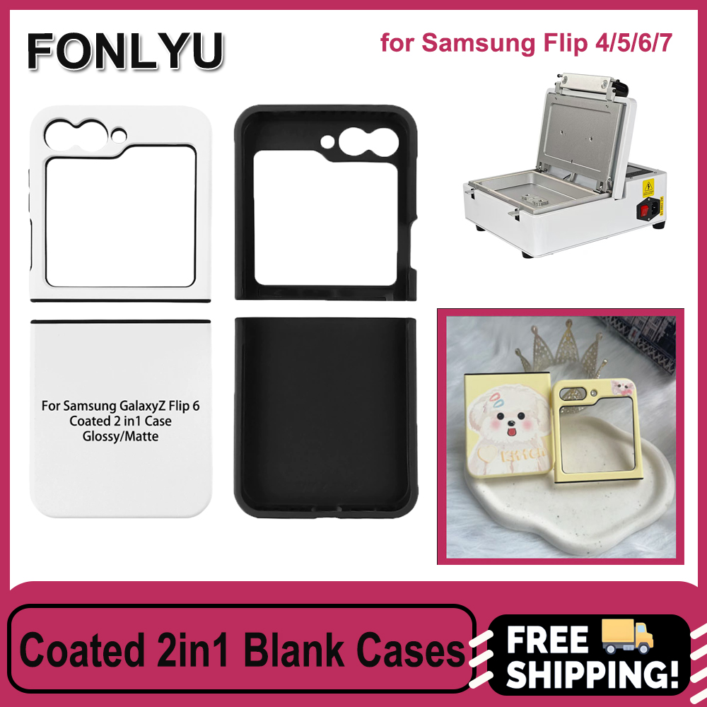 Phone Case Blank Print - Fonlyu 5 SZTUK Powlekanych Etui na