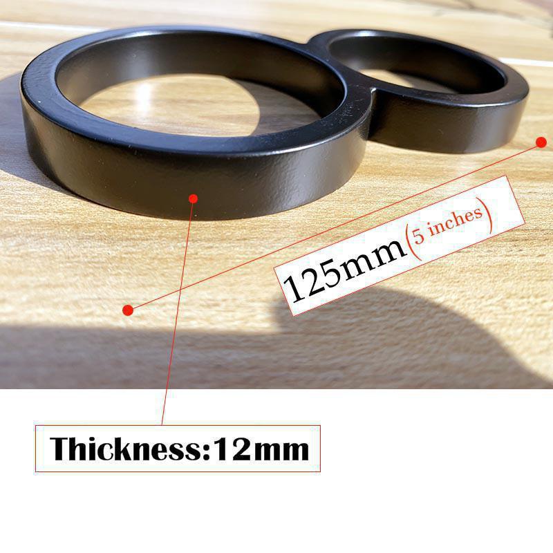 125mm czarne numery domów lite – Yard Sign Blank recenzja i cena