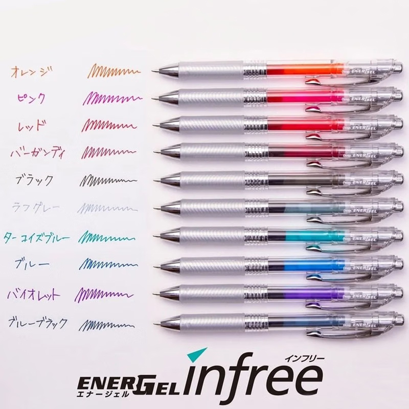 Długopisy żelowe Pentel EnerGe – Pentel Pen Energel recenzja i cena