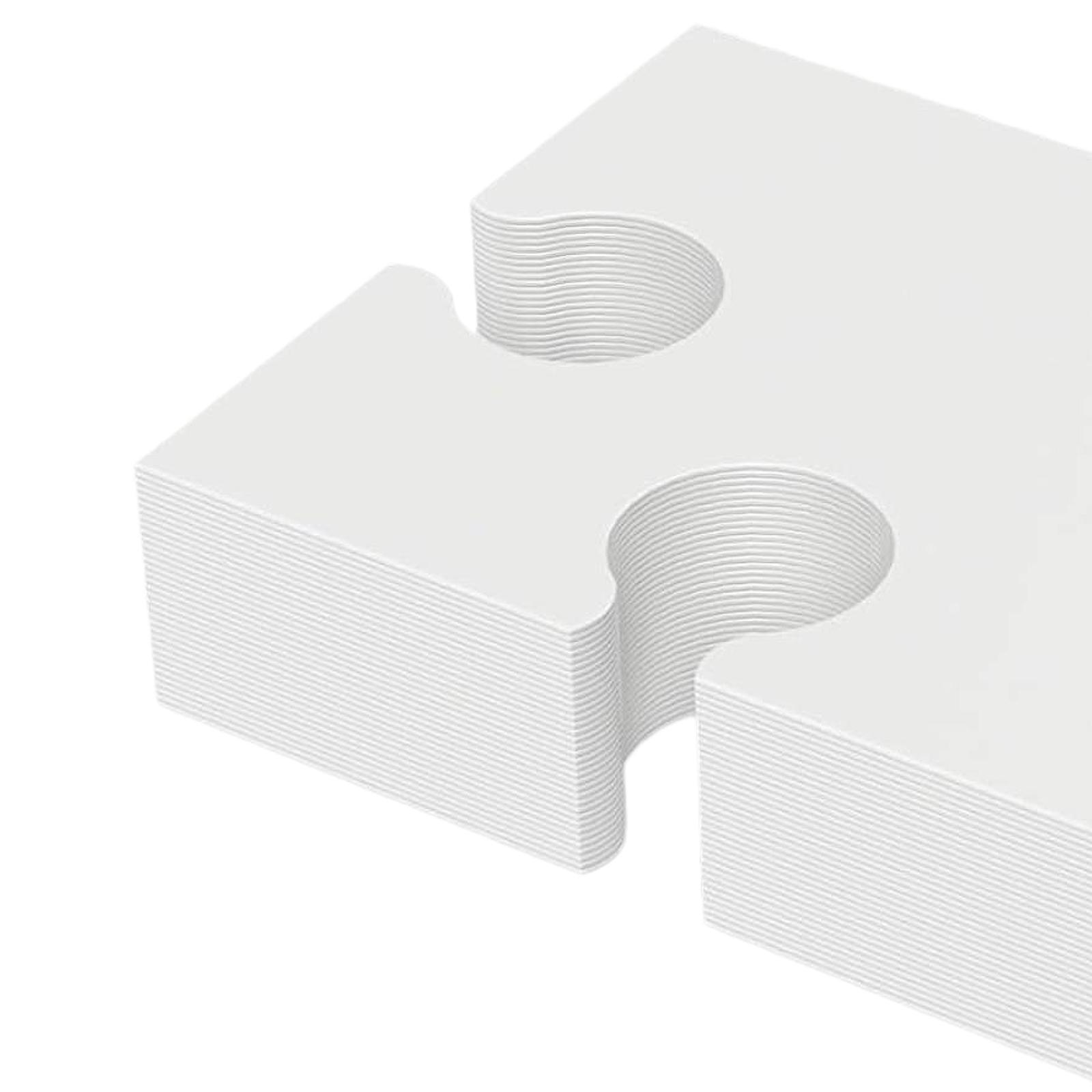 30 szt. Puste Elementy Puzzle  – Puzzle Blank White recenzja i cena